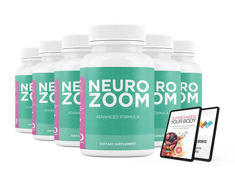 NeuroZoom Official 6 Bottles - Best Value Bundle